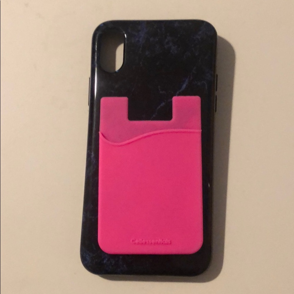iPhone X case with credit card holder NEW